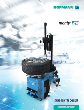 Monty® 1575 Desmontadora de neumáticos con brazo oscilante brochure